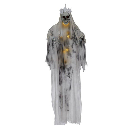 Halloweenowa lalka szkieletowa panna młoda 1,8 m