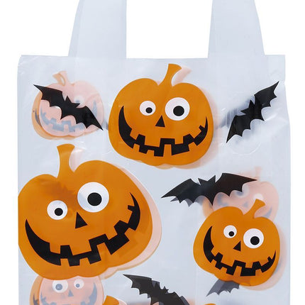 Torby na Halloween Dynia 14x30cm 6szt