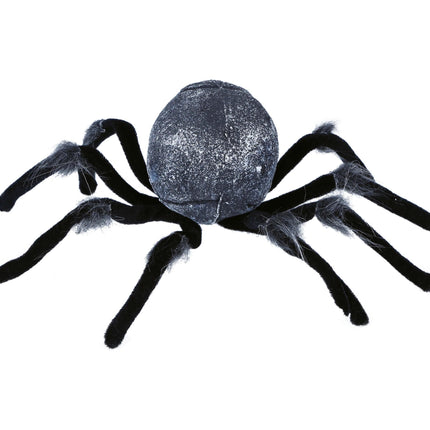 Dekoracja stołu na Halloween Pająk 34 cm
