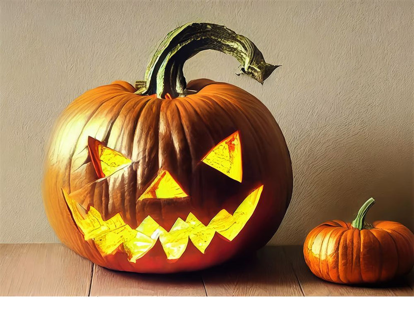 Halloweenowe narzędzia do dyń