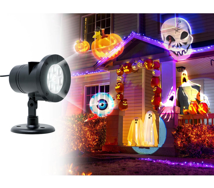Figurki projektorów na Halloween