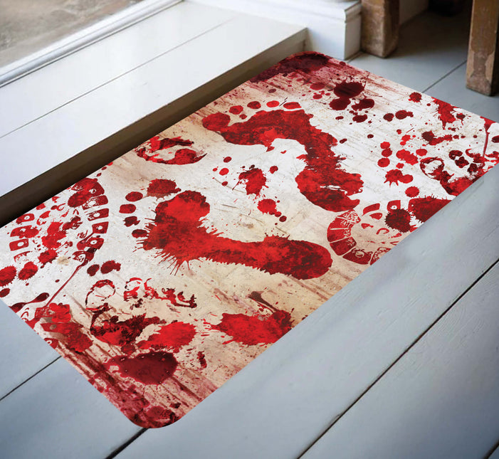 Wycieraczka Halloween Krwawe Ślady 60 cm