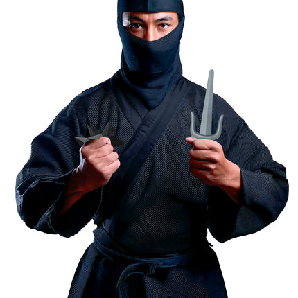 zestaw ninja 5-częściowy czarny