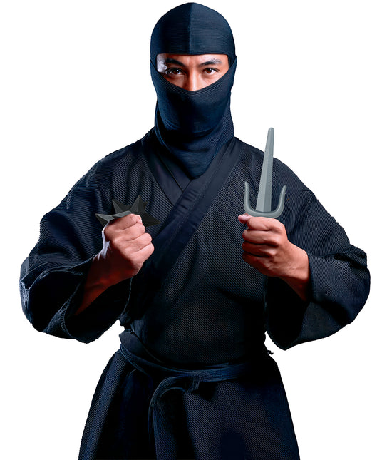 zestaw ninja 5-częściowy czarny