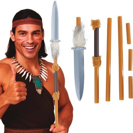 Lokalna włócznia 120 cm z możliwością demontażu