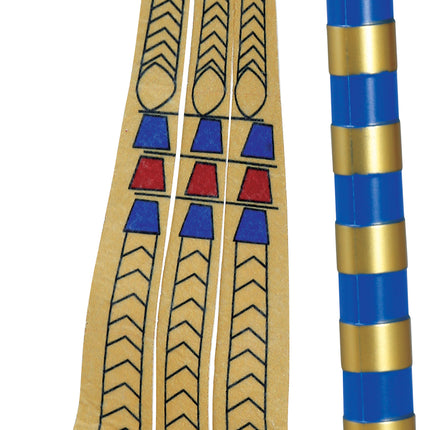 2-częściowy zestaw berła faraona, 35 cm