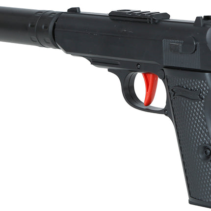 Pistolet z tłumikiem 29 cm