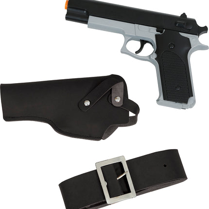 Pistolet z kaburą 22 cm