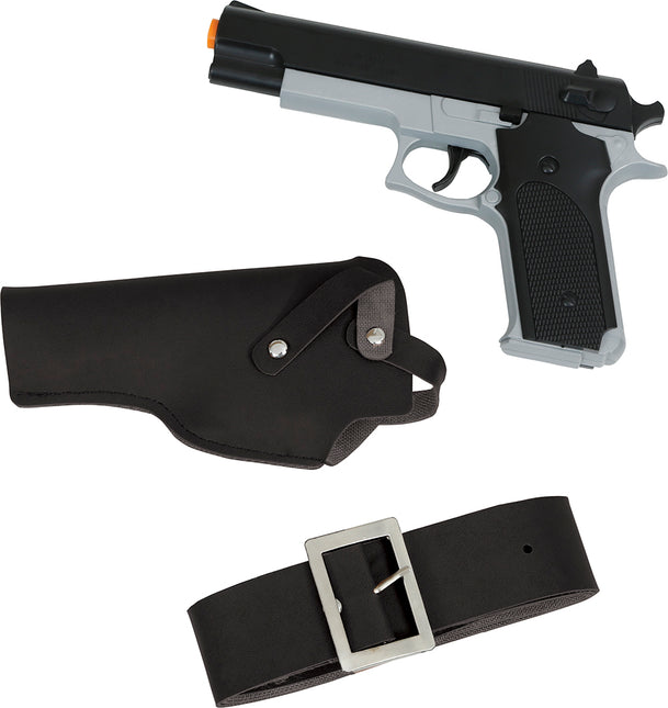 Pistolet z kaburą 22 cm