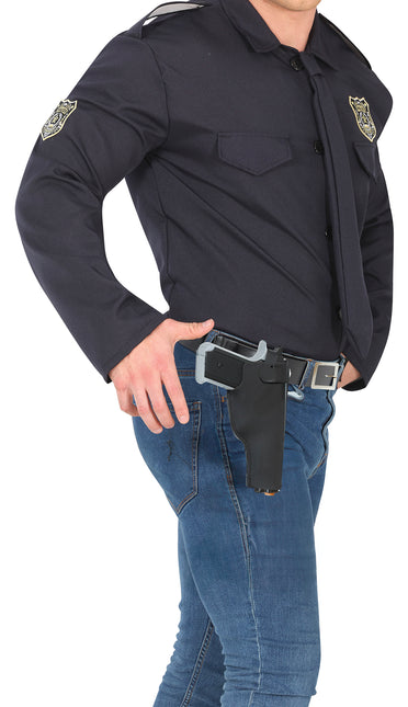 Pistolet z kaburą 22 cm