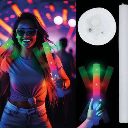 Kolorowy kij led 48cm