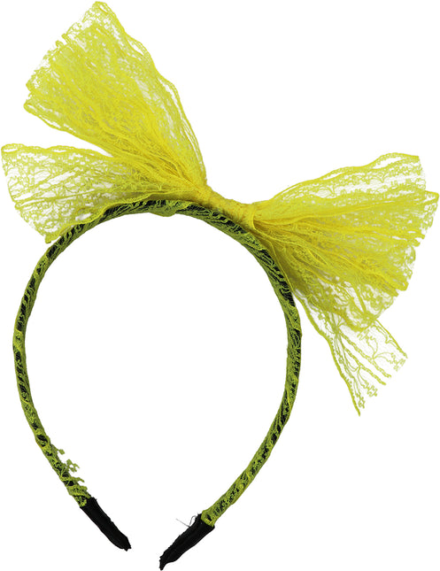 Zestaw akcesoriów Neon 80S Żółty 5 szt