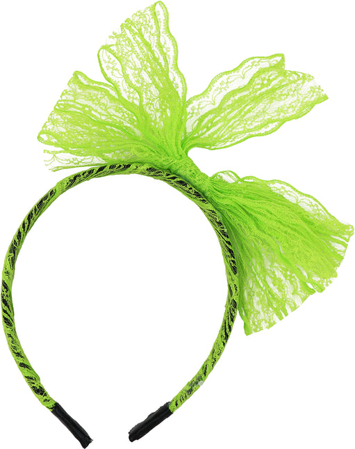 Zestaw akcesoriów Neon 80S Jasnozielony 5 elementów