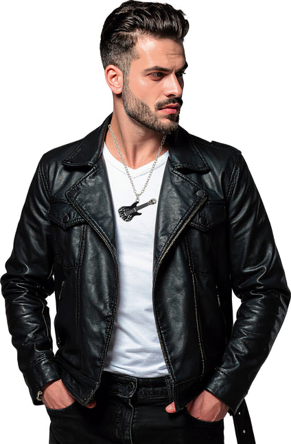 Naszyjnik z gitarą elektryczną