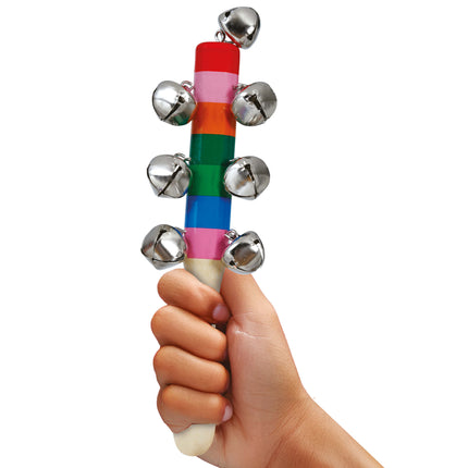 Drewniana grzechotka Jingle Bell 20 cm