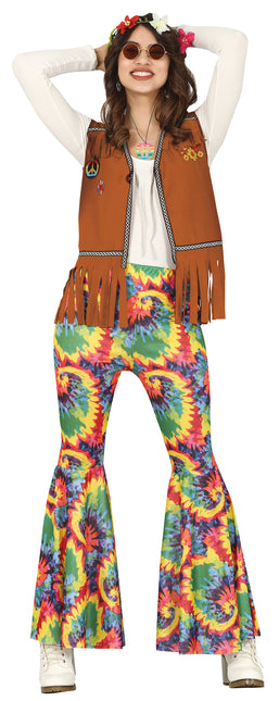 Hipisowski wielokolorowy wisiorek 6 cm