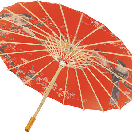 Czerwony japoński parasol 82 cm