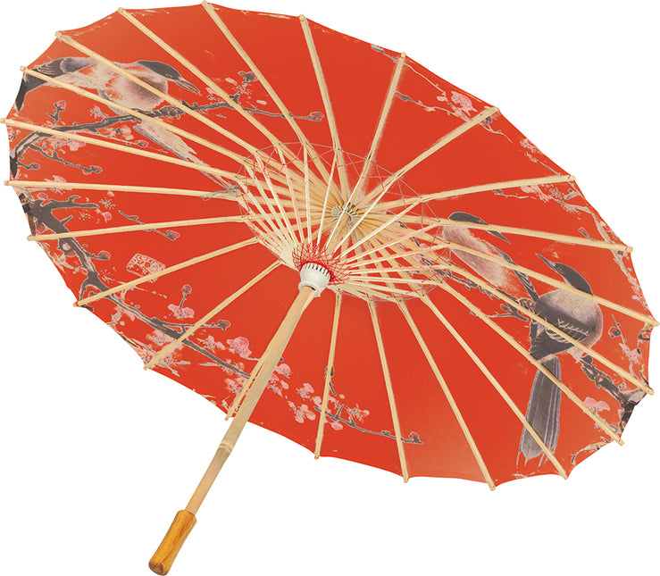 Czerwony japoński parasol 82 cm