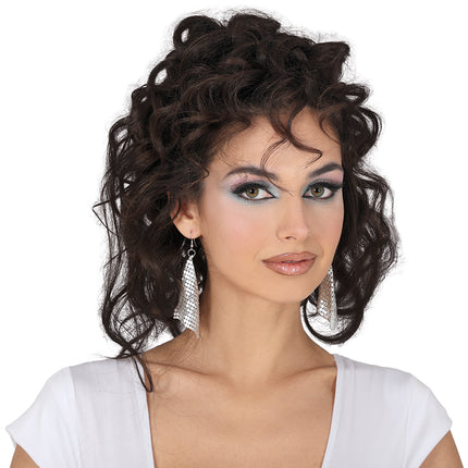 Metaliczne kolczyki 9 cm