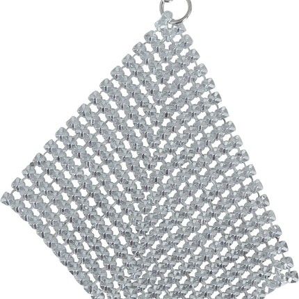 Metaliczne kolczyki 9 cm