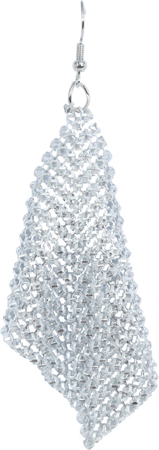 Metaliczne kolczyki 9 cm