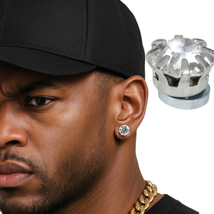 Blister z 2 magnetycznymi kolczykami