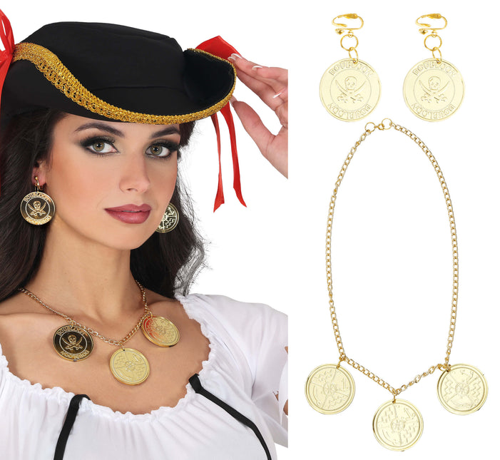 Zestaw złotej biżuterii 3 szt