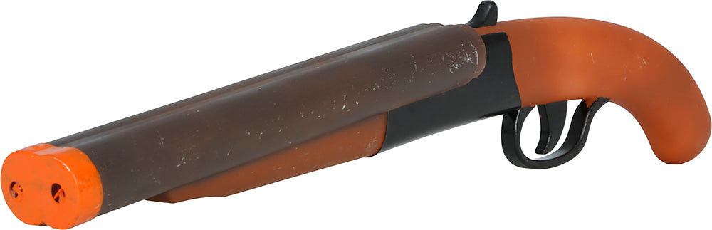 Brązowy sztuczny pistolet 50 cm
