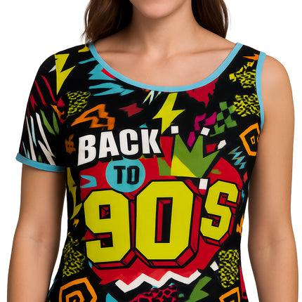 T-shirt 90s, dla dorosłych