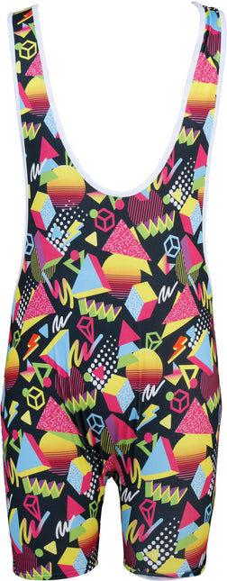 Neonowy kombinezon 80S dla mężczyzn