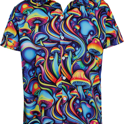 Psychodeliczna koszulka z grzybami