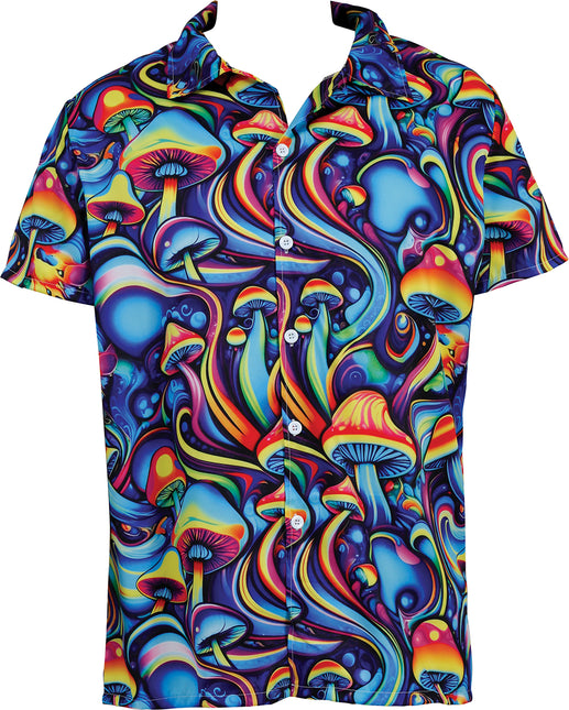 Psychodeliczna koszulka z grzybami