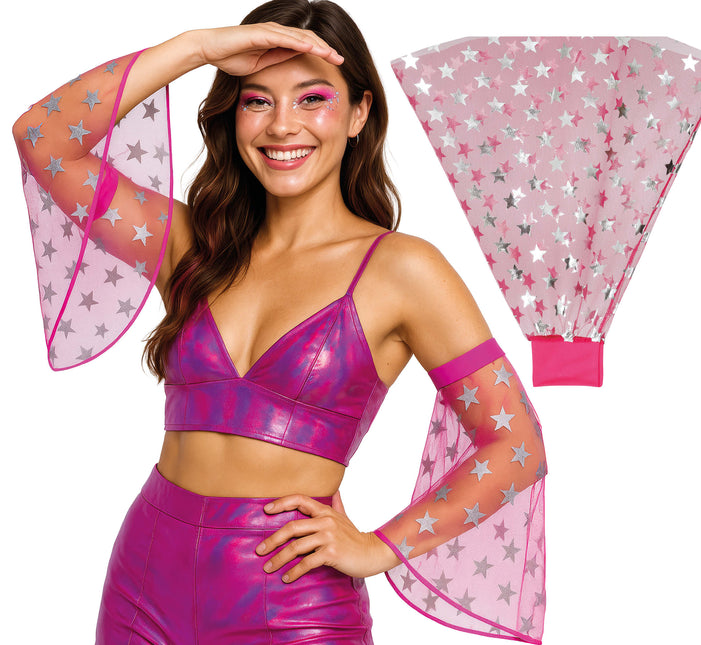 Rękawy motylkowe Disco 70S Stars