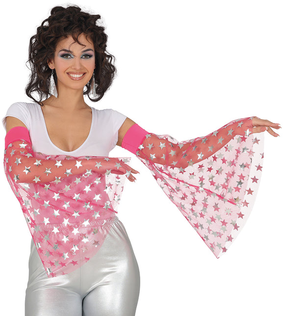 Rękawy motylkowe Disco 70S Stars