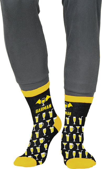 Skarpetki Barman Black Yellow