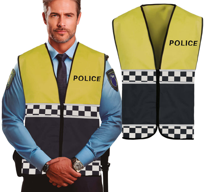 Kamizelka policyjna żółto-czarna