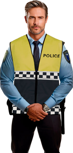 Kamizelka policyjna żółto-czarna