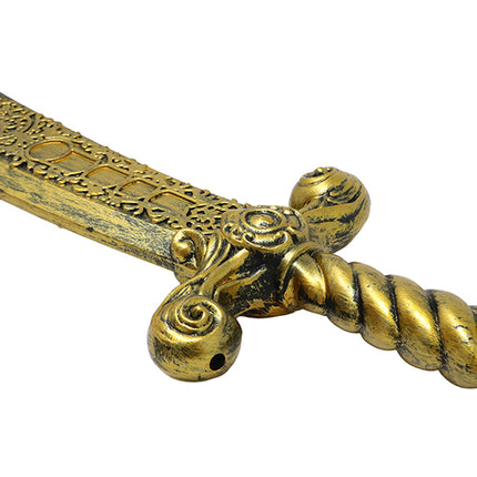 Złoty fałszywy miecz 55 cm