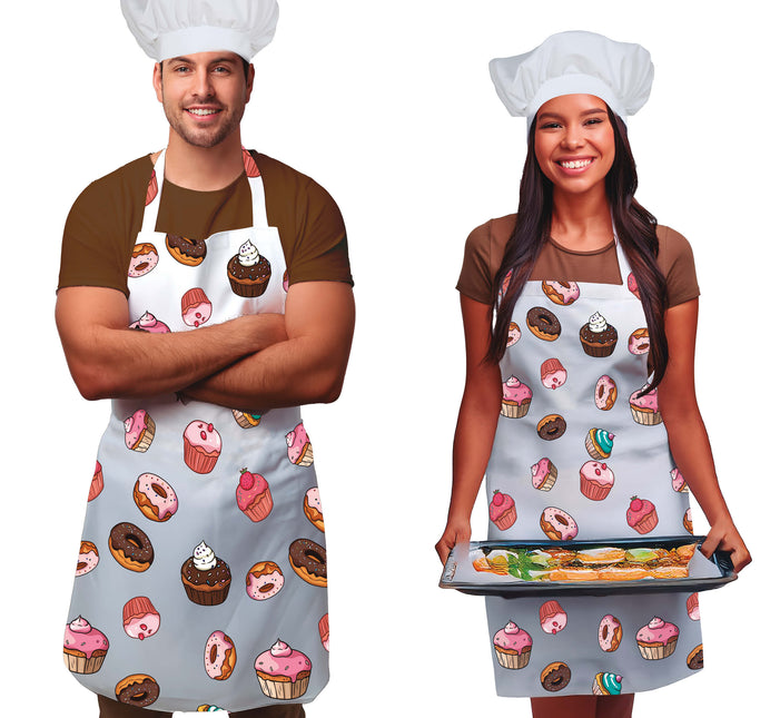 Babeczki w kolorowych fartuszkach