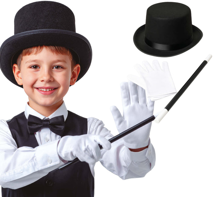 Zestaw kostiumów magika 4 części