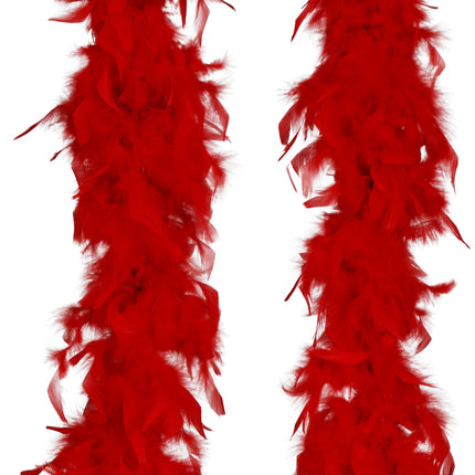 Pióro boa, 80 gr czerwone