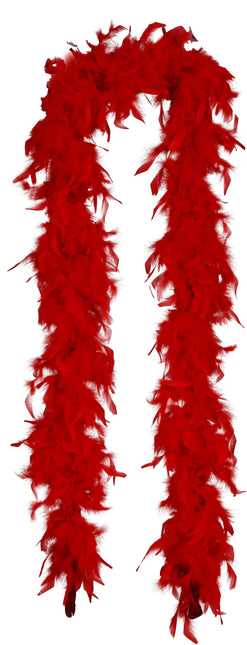 Pióro boa, 80 gr czerwone