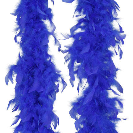 Pióro boa, 80 gr niebieskie