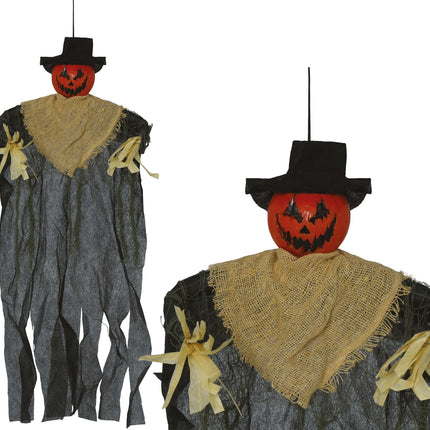 Halloweenowa lalka dynia 60 cm