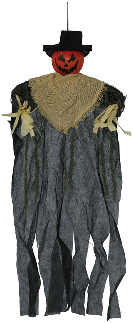Halloweenowa lalka dynia 60 cm