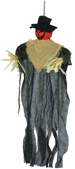 Halloweenowa lalka dynia 60 cm