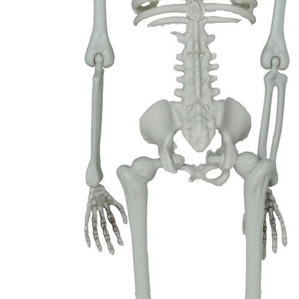 Dekoracja wisząca na Halloween Szkielet z toporem 40 cm