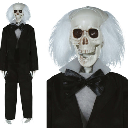 Lalka szkielet profesor w garniturze 40 cm