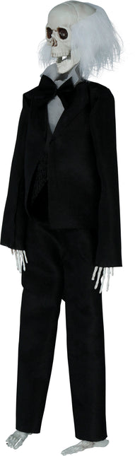 Lalka szkielet profesor w garniturze 40 cm