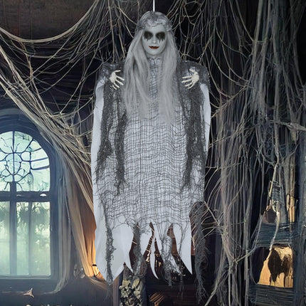 Halloweenowa lalka martwa kobieta 50 cm
